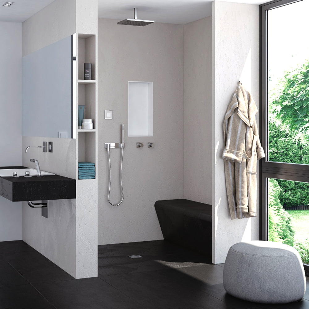 wedi Sanoasa Top Bench Cover: Rounded