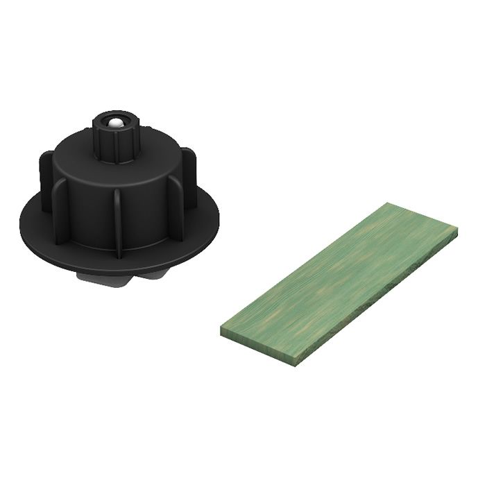 Wedi Top Wall Installation Set components