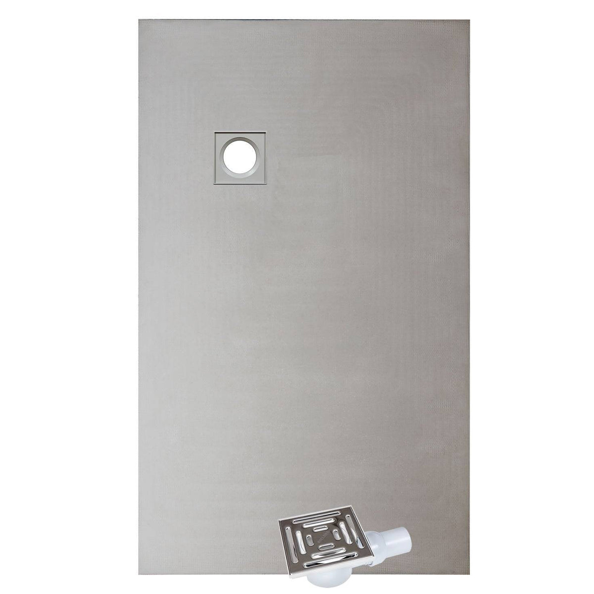 Wet Room Kit | Walk in Shower Tray | 1200 x 900mm LEFT CORNER Drain ...